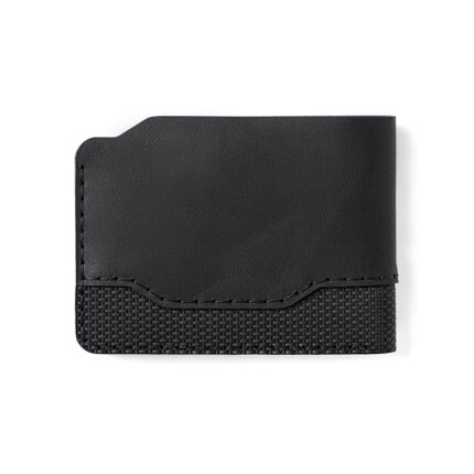 W04 Leather Wallet, Black