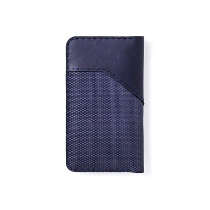 W08 Leather Wallet, Blue